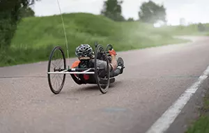 Recumbent 3 wheel bike